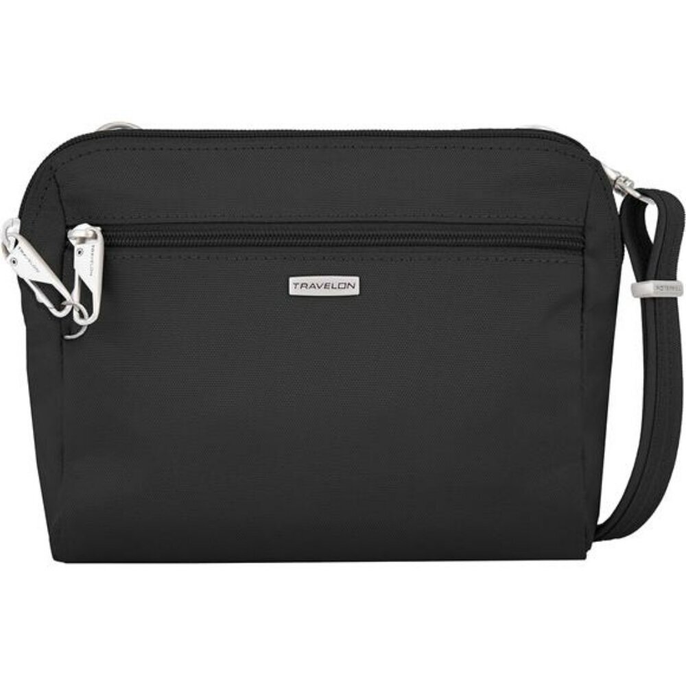 Anti theft crossbody bag convertible waist pack with RFID pocket travel security